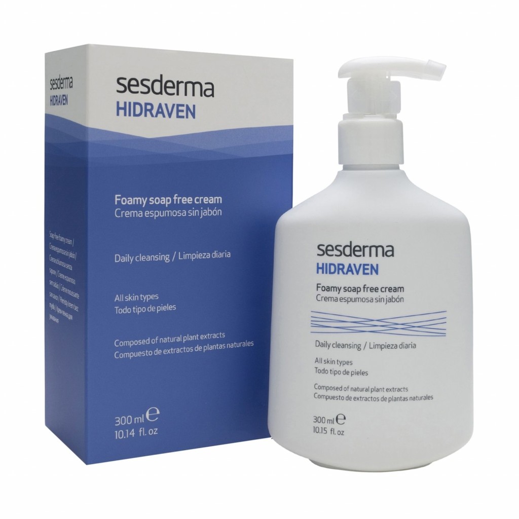 HIDRAVEN  CREMA ESPUMOSA SIN JABON X 300ML