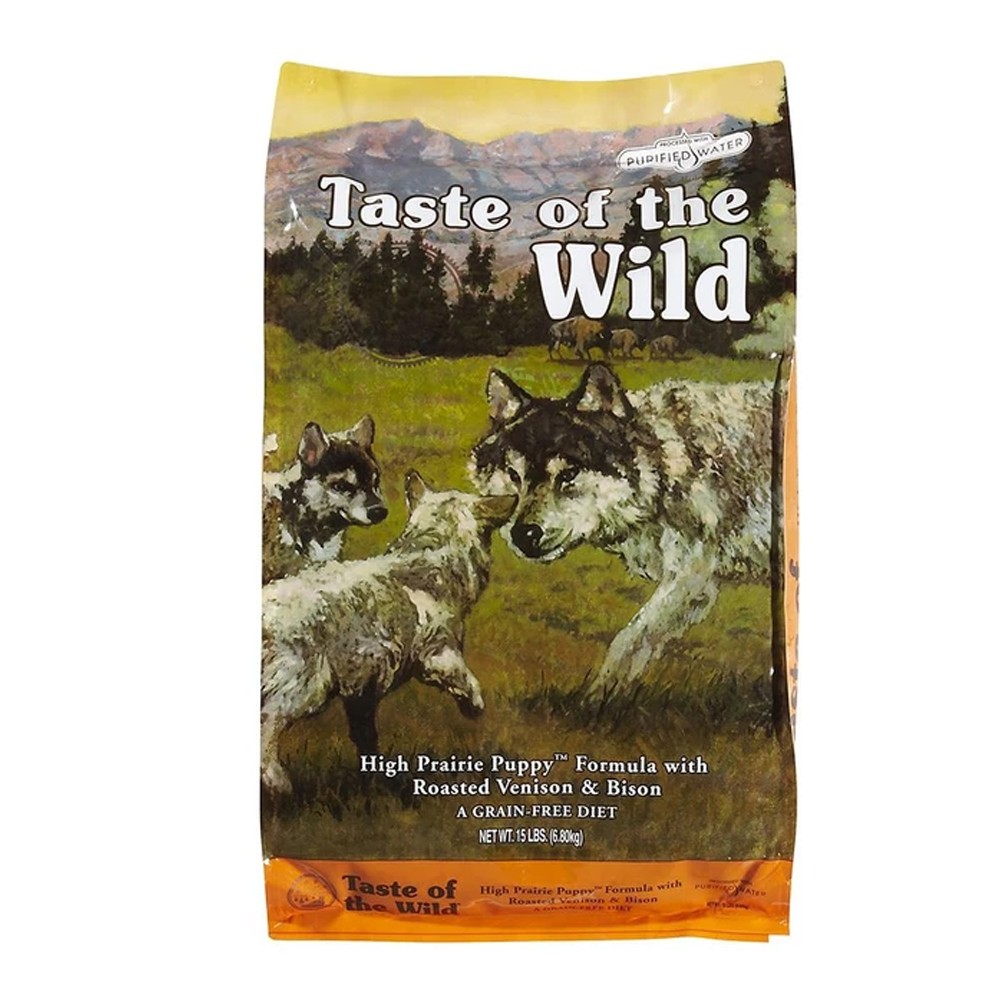 Taste of the wild High Prairie Bisonte Puppy x 5 lb