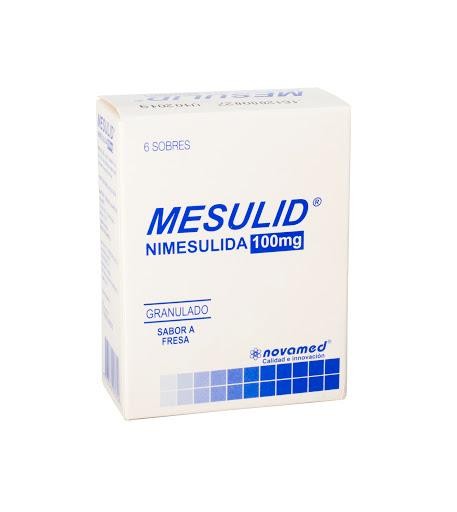 MESULID 100 MG X 6 SOBRES
