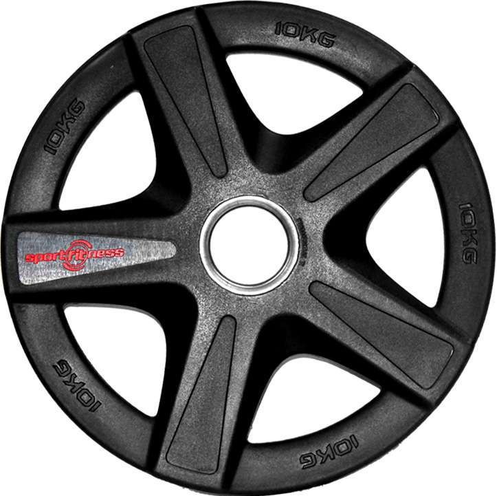 Discos Olìmpicos 10kg 52 mm encauchetado