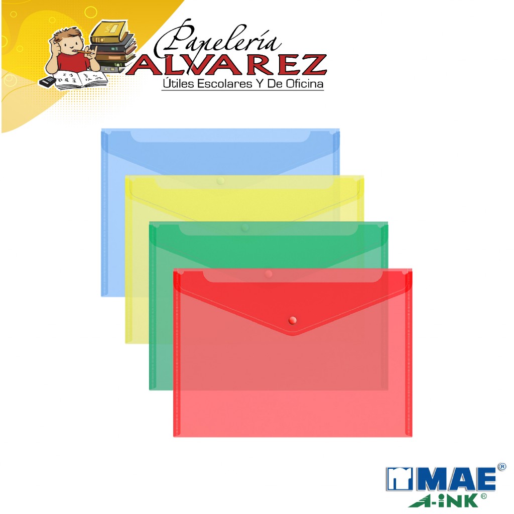 CARPETA MAE BROCHE OFICIO HORIZONTAL