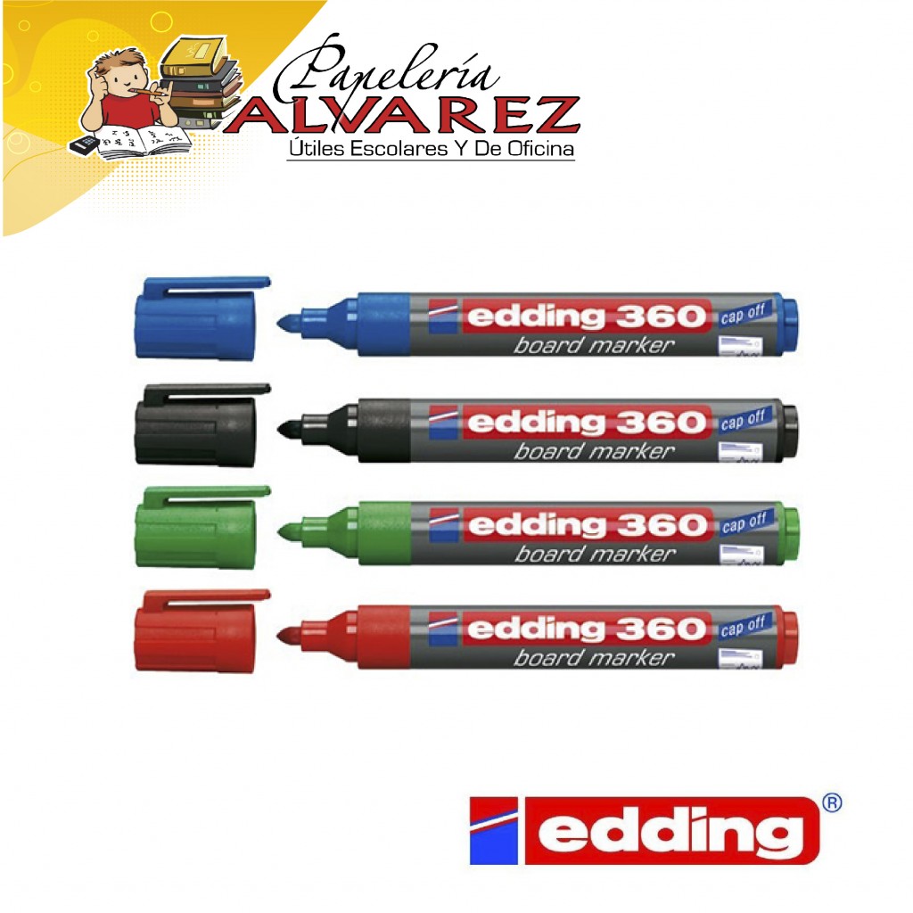 MARCADOR EDDING BORRABLE E-360 RECARGAB