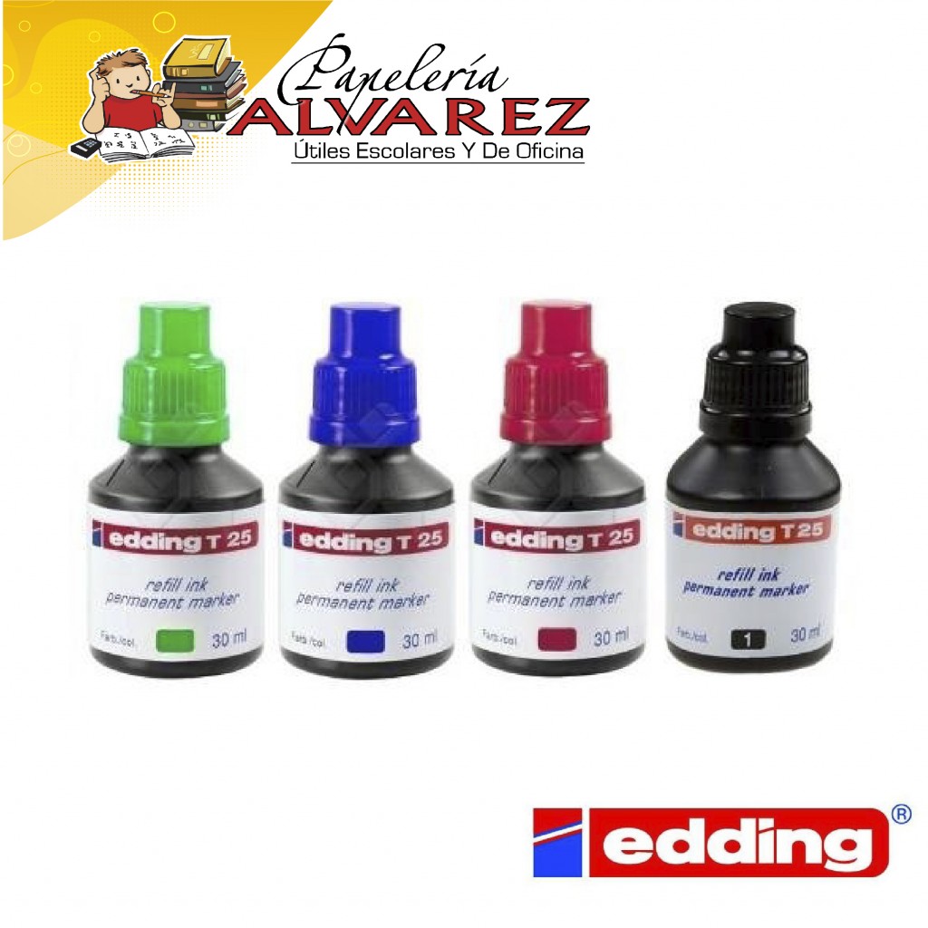 TINTA EDDING PERMANENTE T-25 30ML