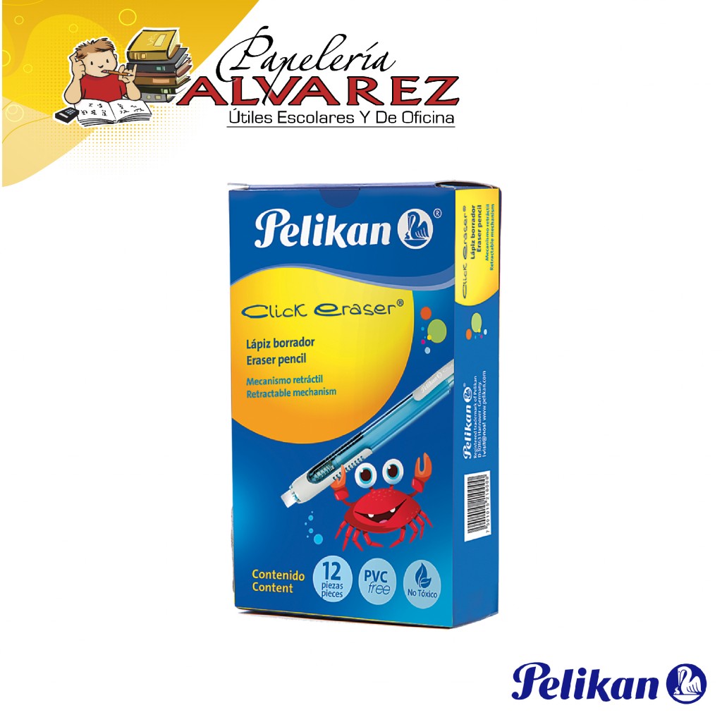 PORTABORRADOR PELIKAN CLICK ERASER
