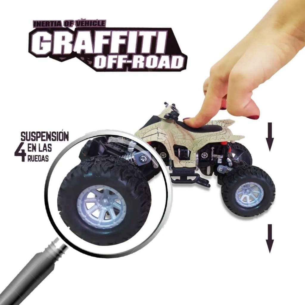 Cuatrimoto Monster Carro Todoterreno Dinosaurio