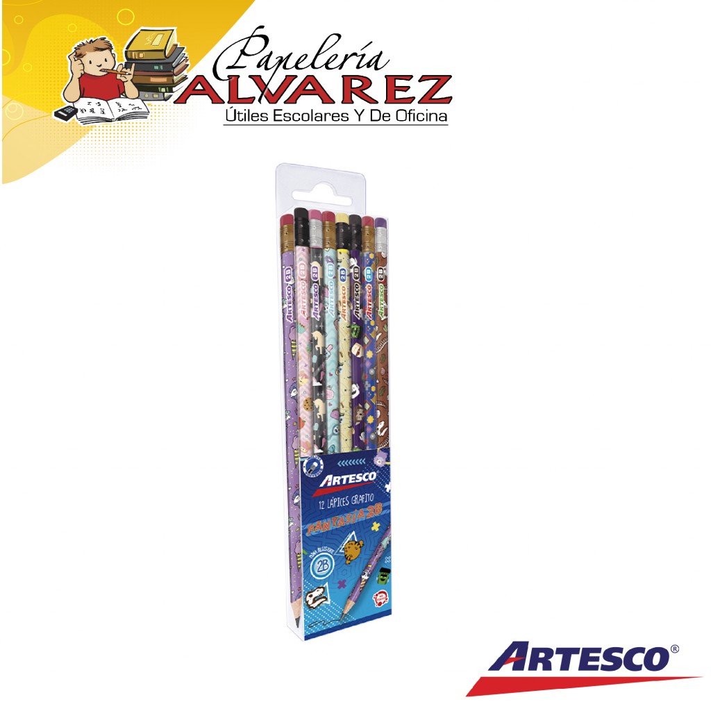 LAPIZ ARTESCO ESCOLAR FANTASIA UNIDAD