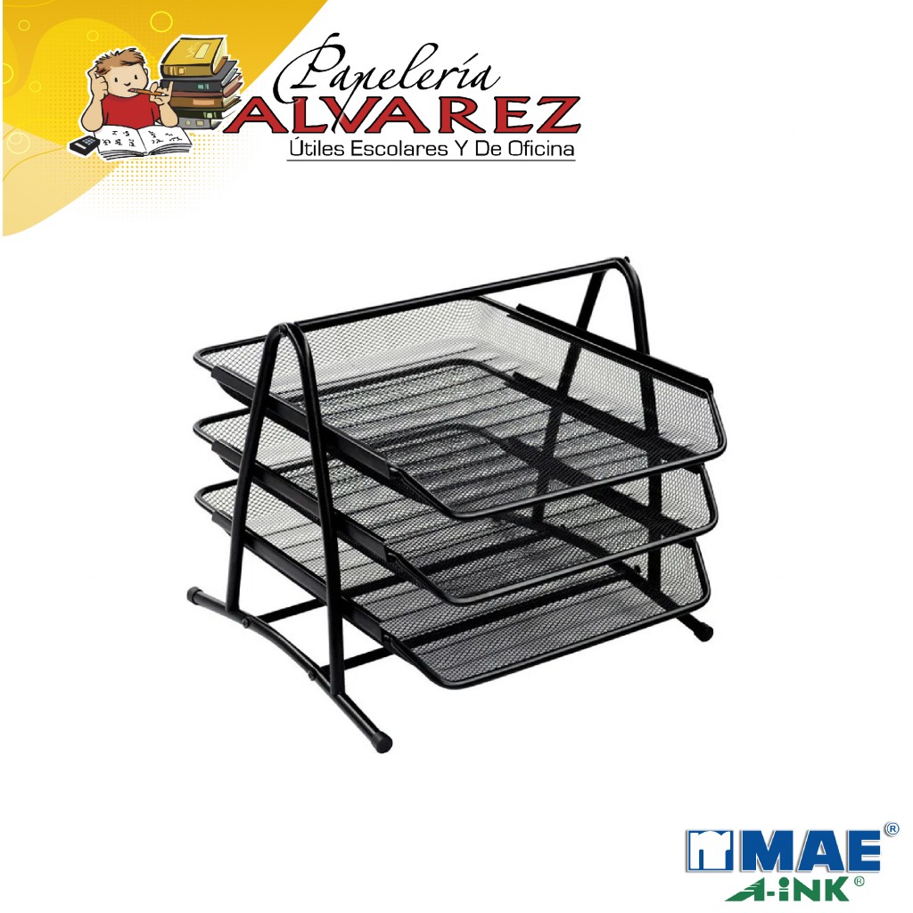 BANDEJA MAE MALLA METALICA TRIPLE