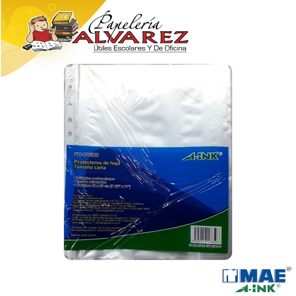 BOLSILLO A-INK CATALOGO CARTA X 100