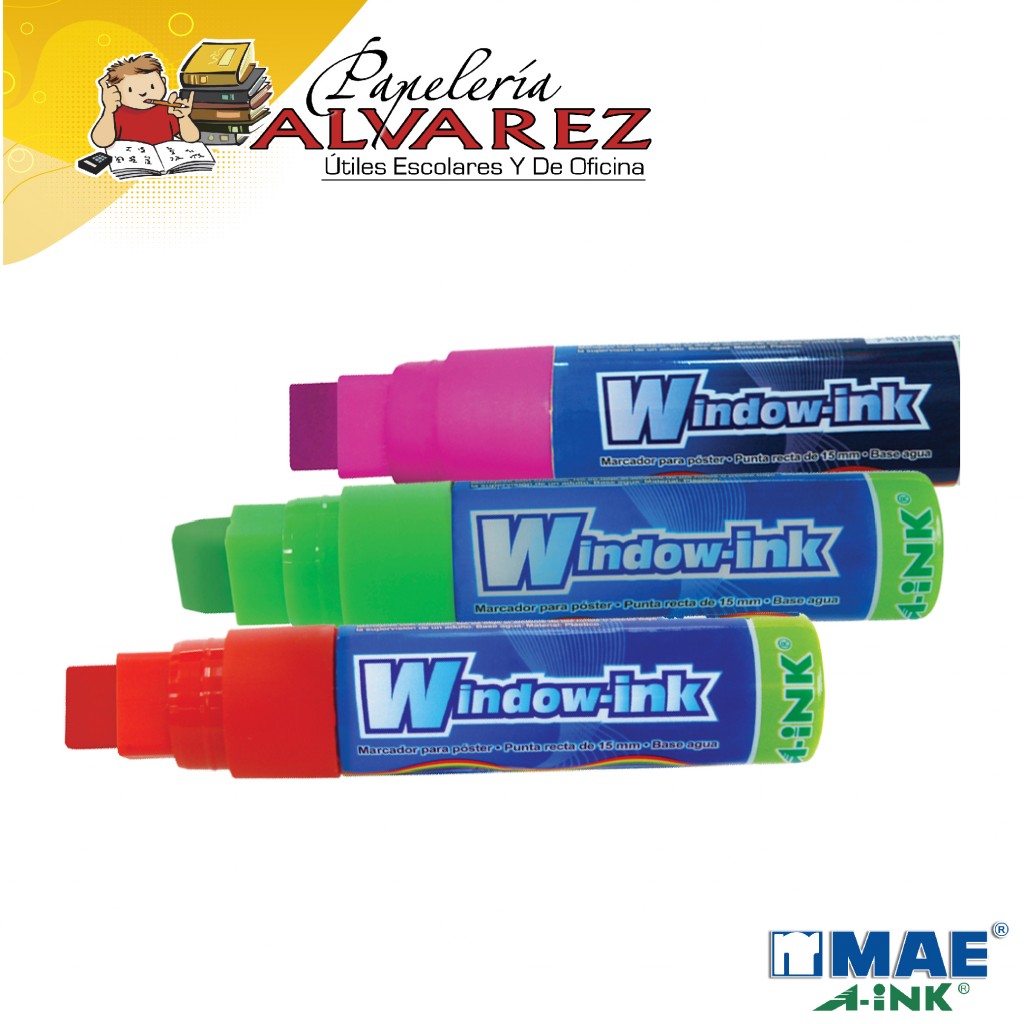 MARCADOR MAE POSTER 15MM PARA VIDRIO