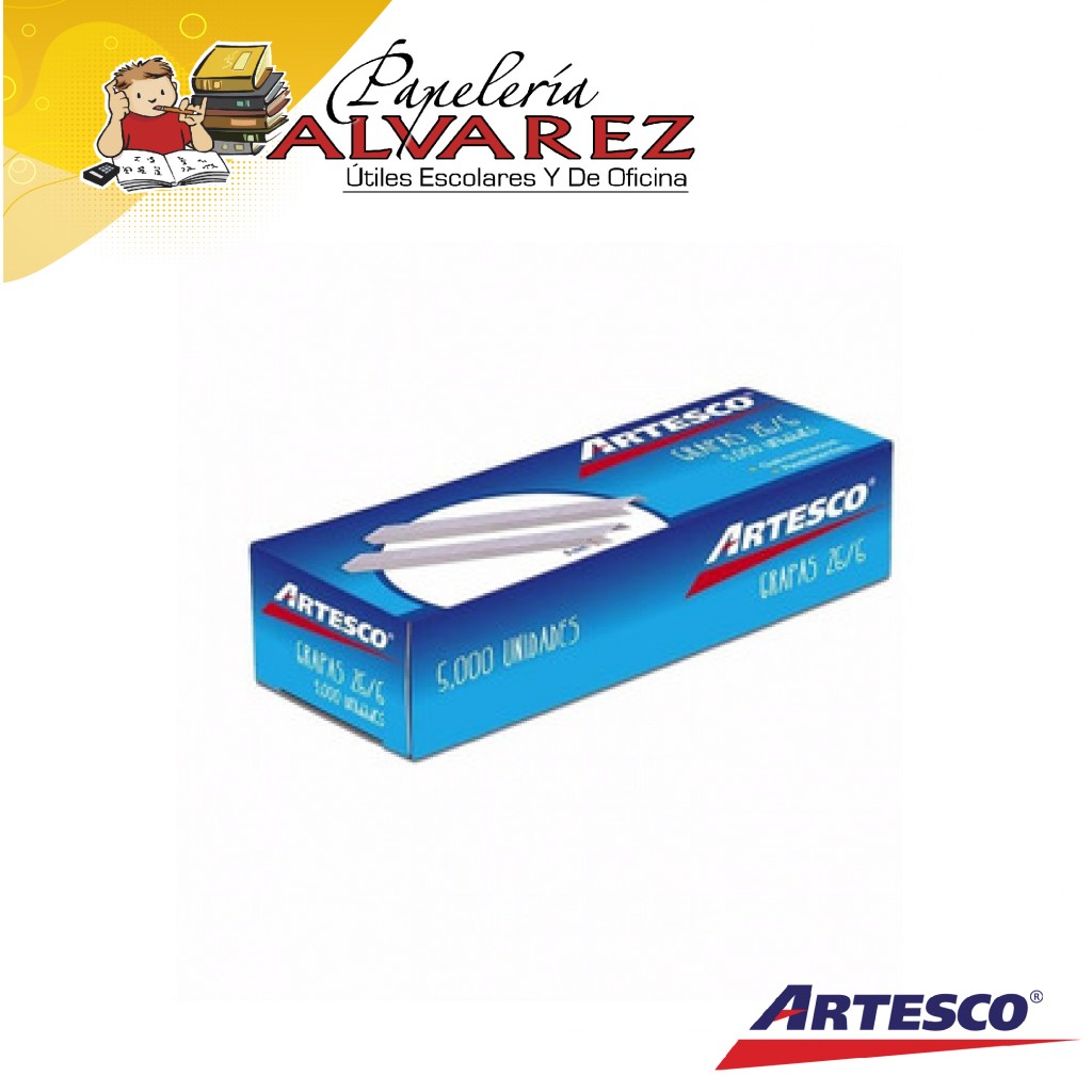 GRAPA ARTESCO GALVANIZADO X 5000