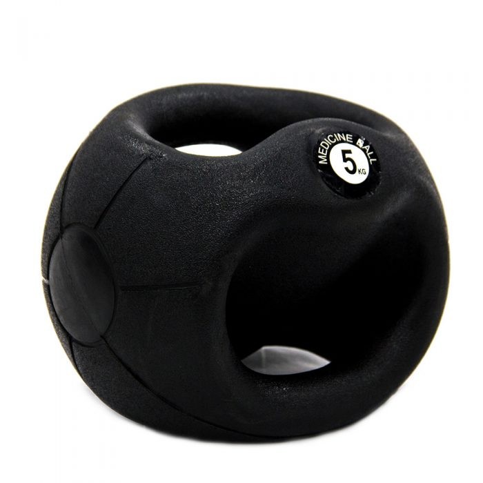 BALON MEDICINAL 5 KG CON AGARRE SPORT FITNESS