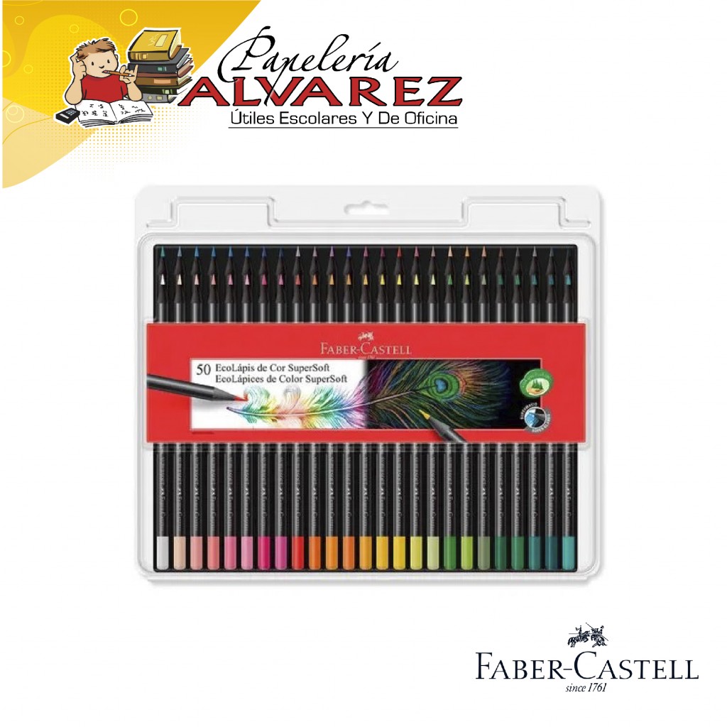 COLOR FABER CASTELL SUPERSOFT X 50