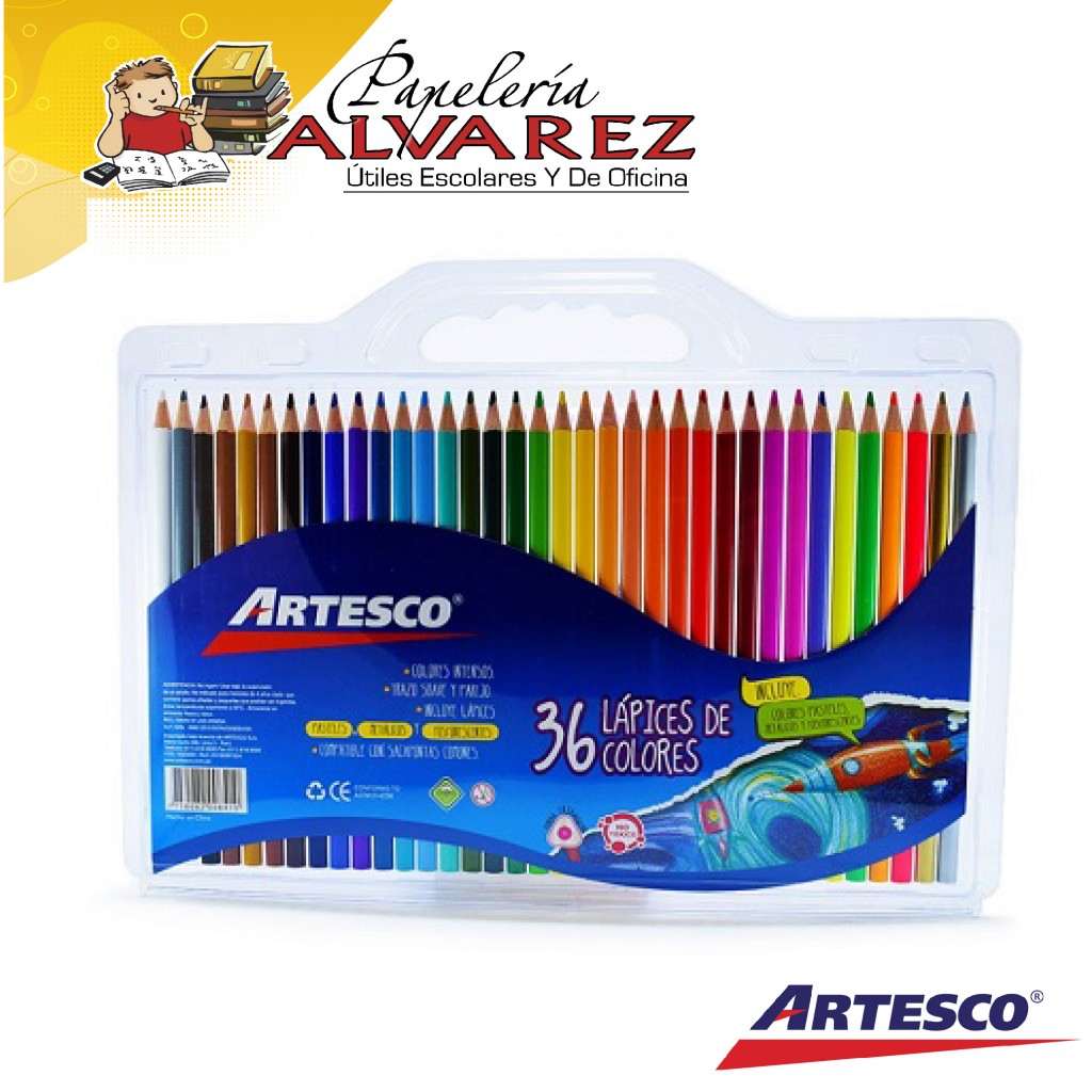 COLOR ARTESCO SUPER INTENSOS 4MM X 36