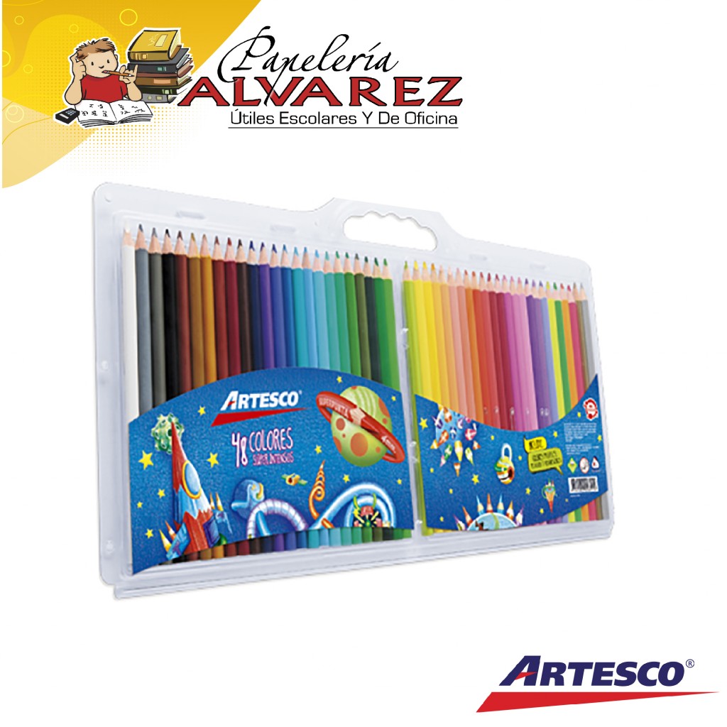 COLOR ARTESCO SUPER INTENSOS 4MM X 48