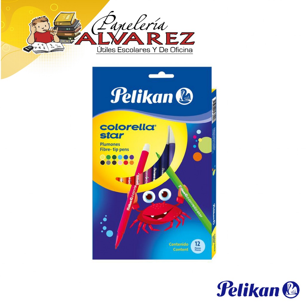 PLUMON PELIKAN COLORELLA ESTUCHE X 12