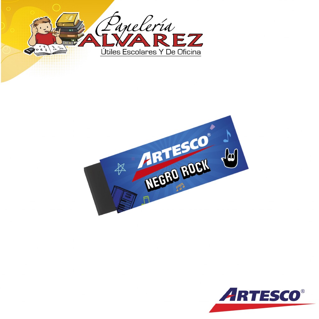 BORRADOR ARTESCO NEGRO ROCK unidad-