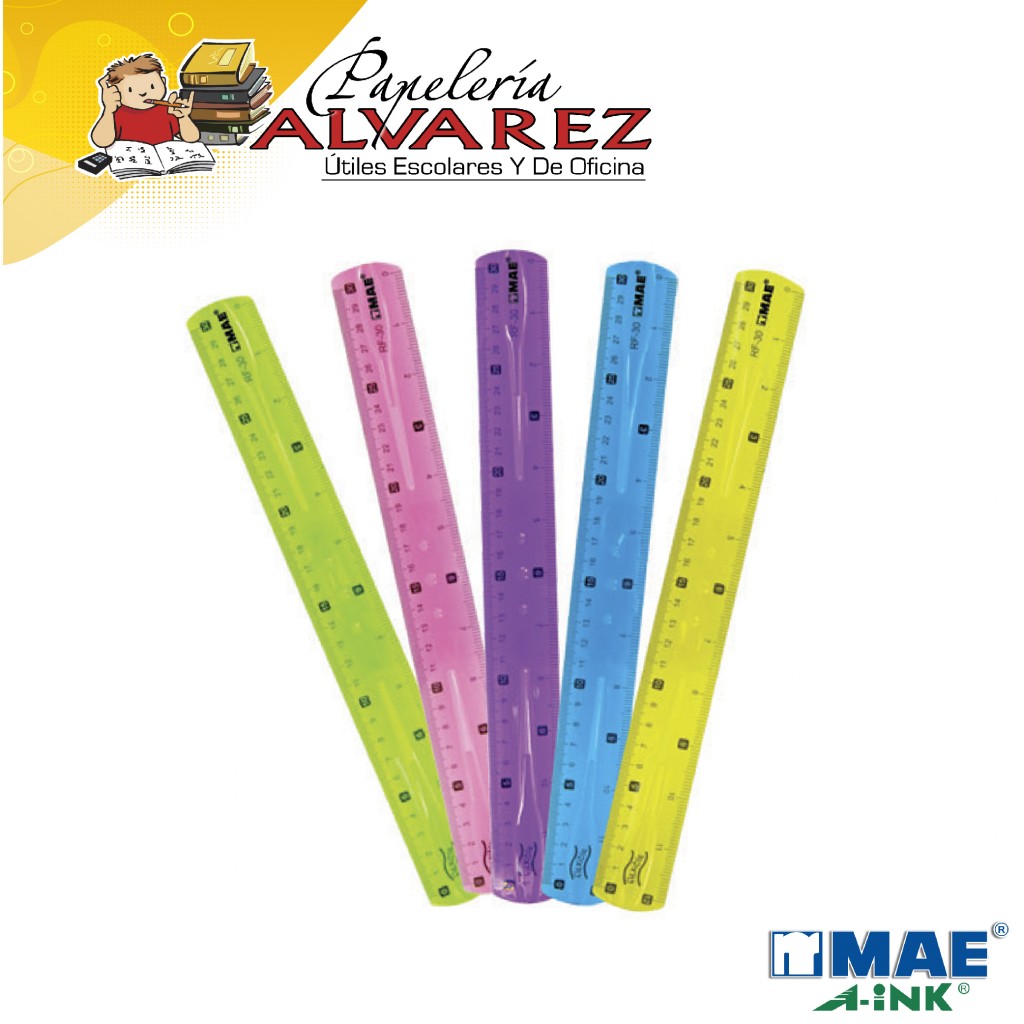 REGLA MAE FLEXIBLE 30 CMS