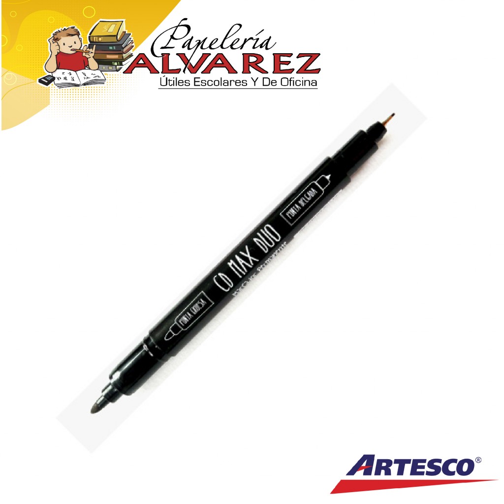 MARCADOR ARTESCO DOBLE PUNTA CD MAX DUO