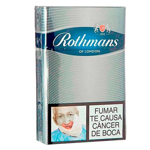 CIGARRILLO ROTHMANS GRIS X 10