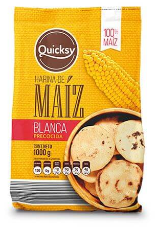 Harina De Maíz Blanco 1000 G