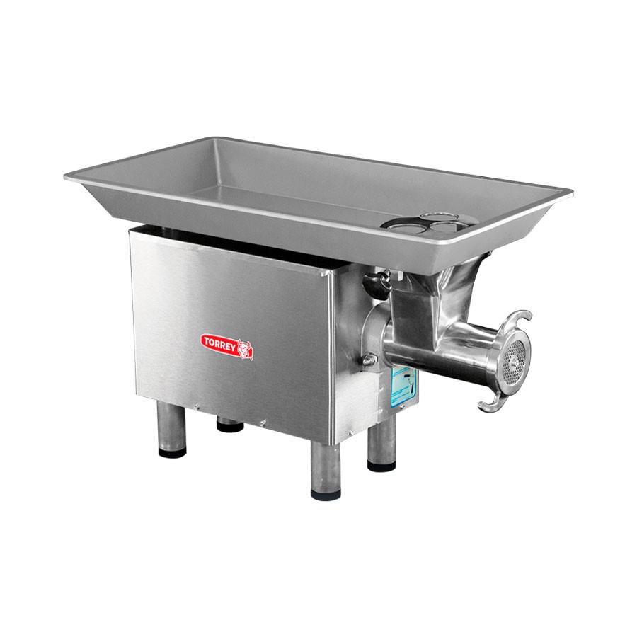 Molino para carne 22″ Torrey  en acero inoxidable