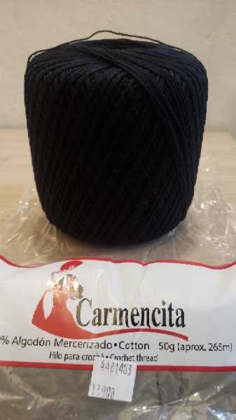 HILO CARMENCITA NEGRO