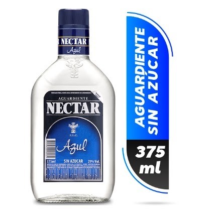 NECTAR AZUL SIN AZUCAR 375ML
