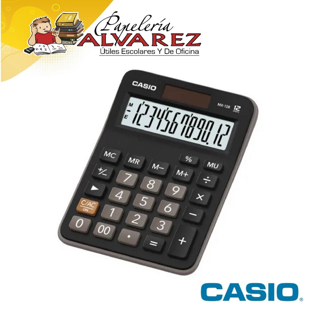 CALCULADORA CASIO MX-12B 12 DIGITOS