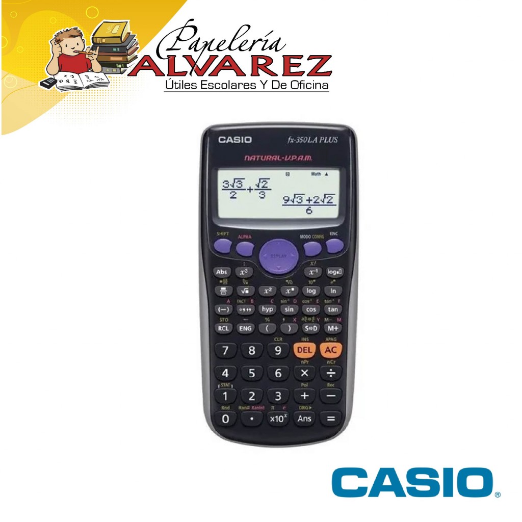 CALCULADORA CIENTÍFICA CASIO FX-350LA PLUS