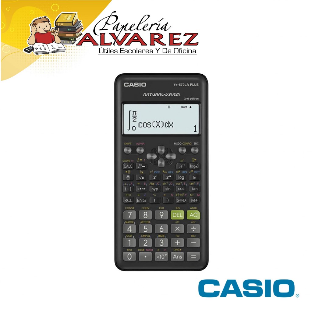 CALCULADORA CASIO CIENTÍFICA FX-570LA PLUS