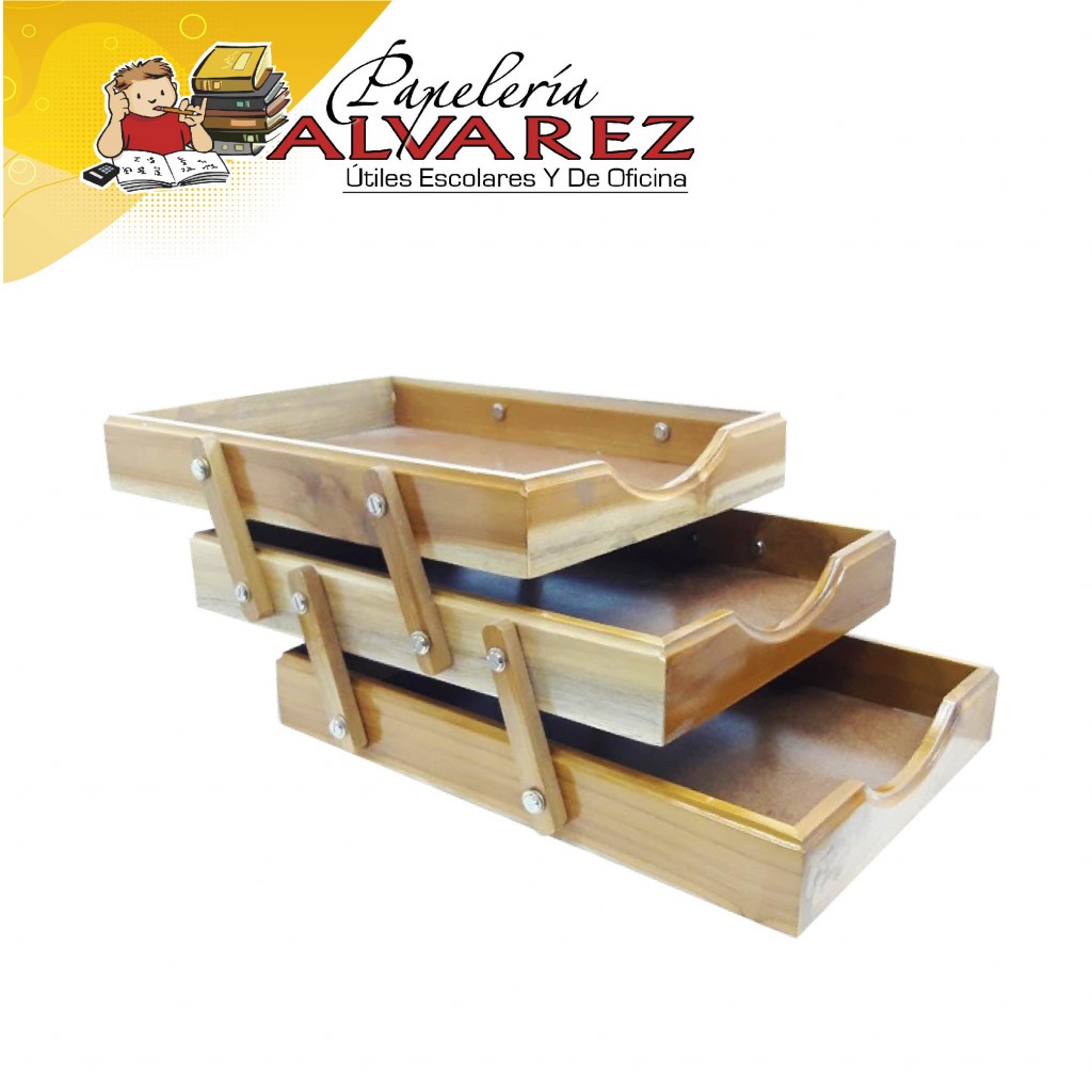 BANDEJA ESCRITORIO XPRESART TEKA 3 NIVEL