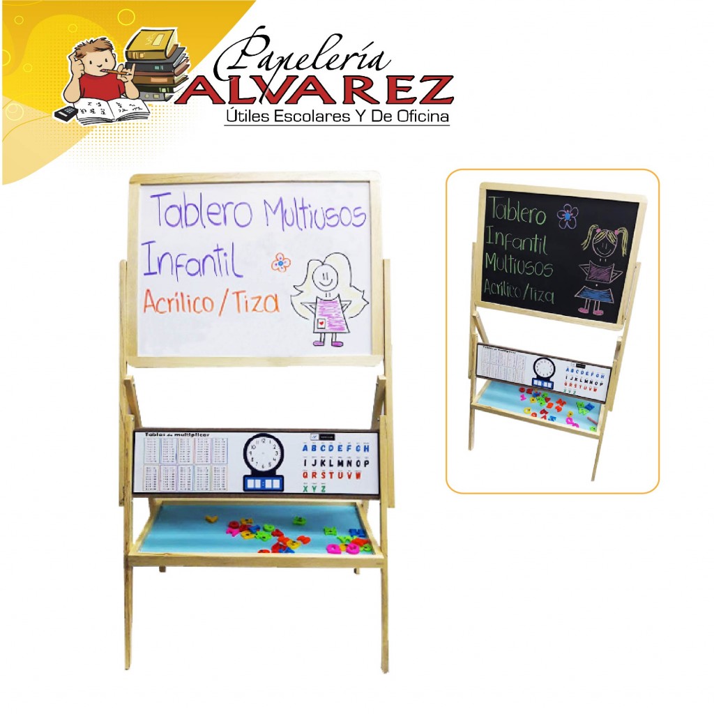 TABLERO XPRESART BORRABLE/TIZA INFANTIL