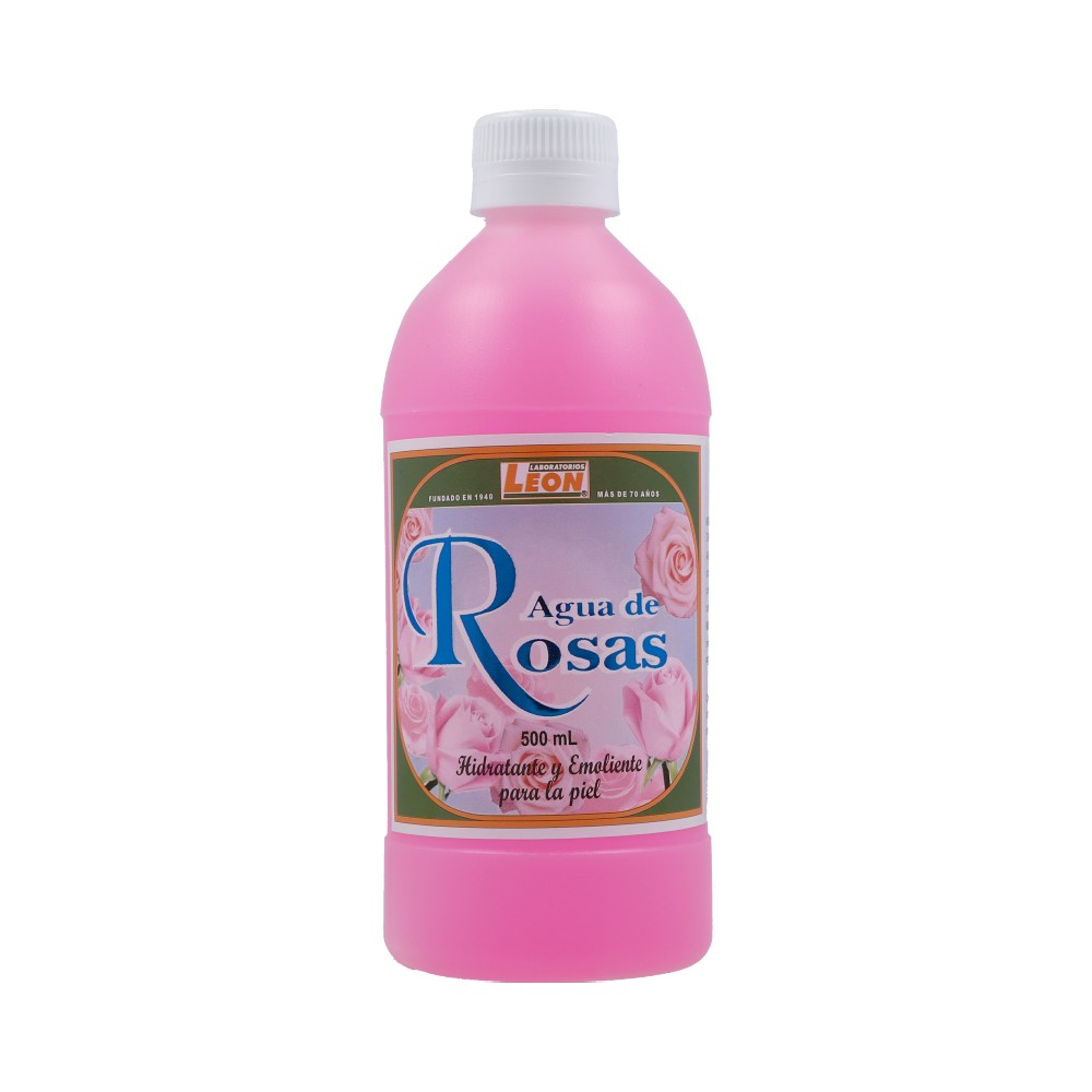 AGUA DE ROSAS BOTELLA X 500 ML