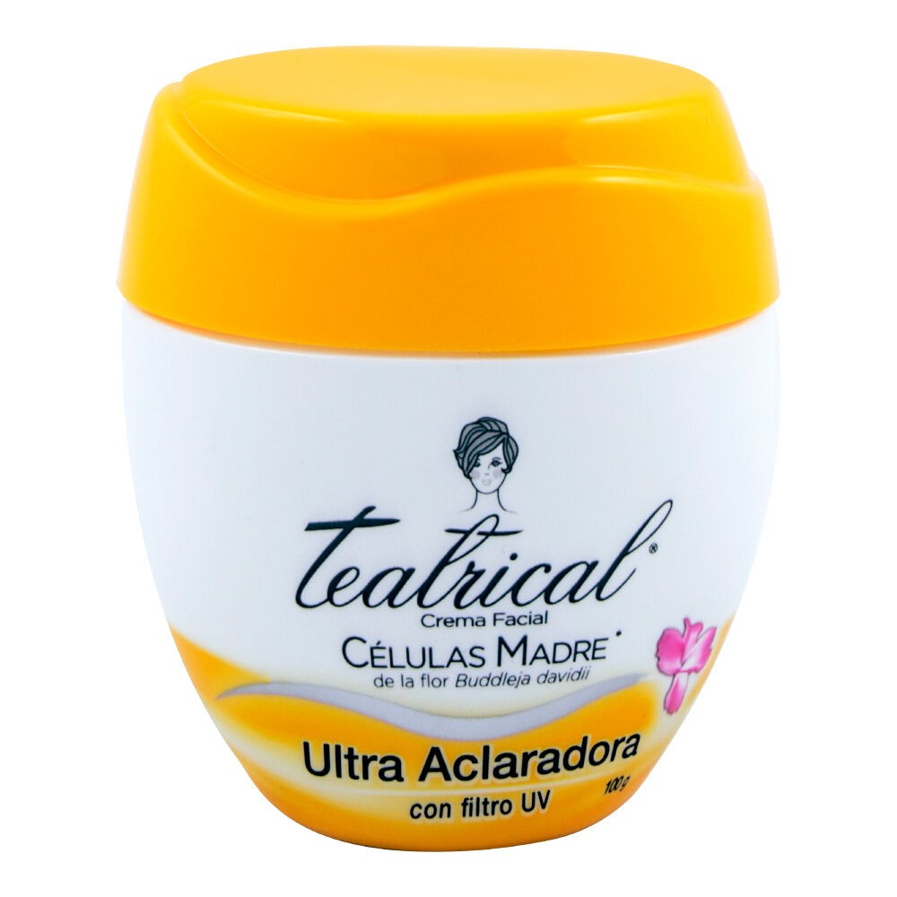 TEATRICAL CREMA FACIAL ACLARADORA X 100 G
