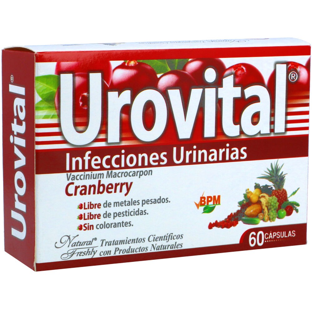 UROVITAL  X 60 CAP SULAS (CRANBERRY )