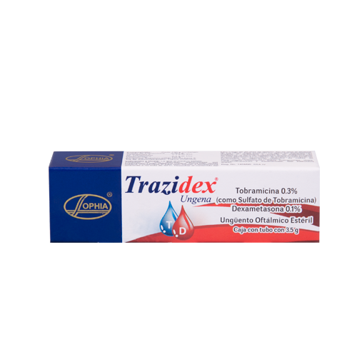 TRAZIDEX UNG OFT X 3.5 GR