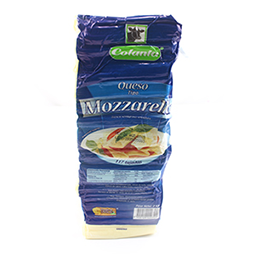 Queso Mozarella Tajado – 2000grs