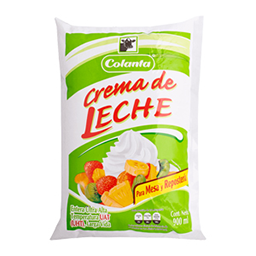 Crema De Leche Uht Bolsa – 900ml