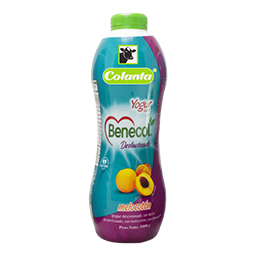 Yogur Benecol Melocoton Garrafa – 1000grs