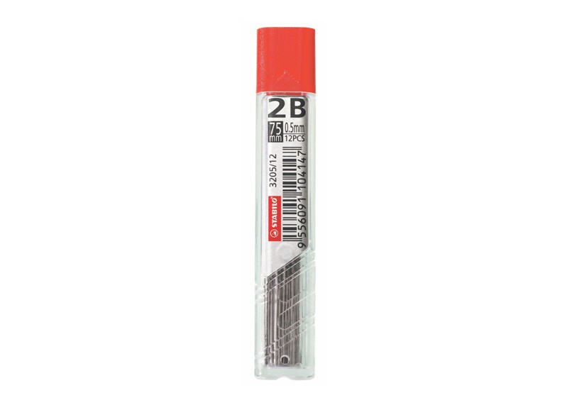 STABILO MINAS DE REPUESTO 0.5 MM 3205-HB