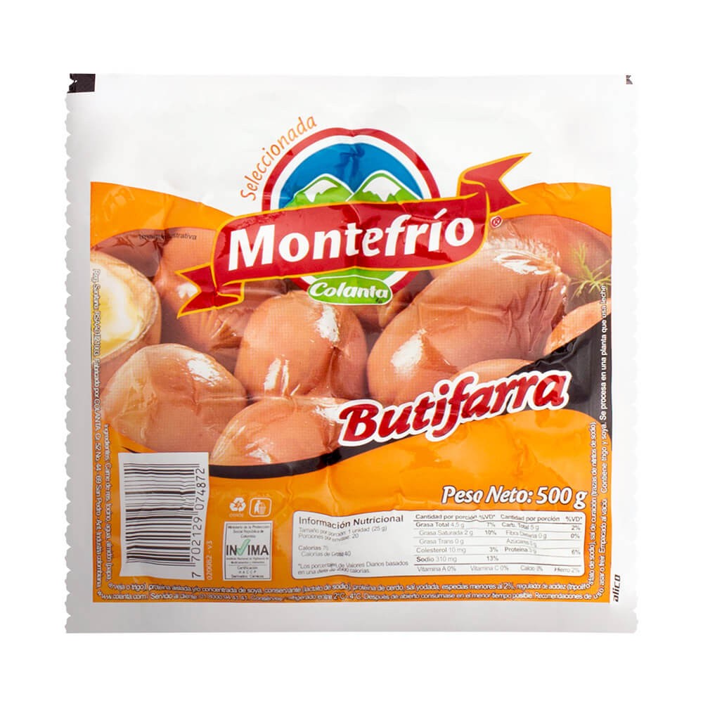 Butifarra Montefrio – 500grs