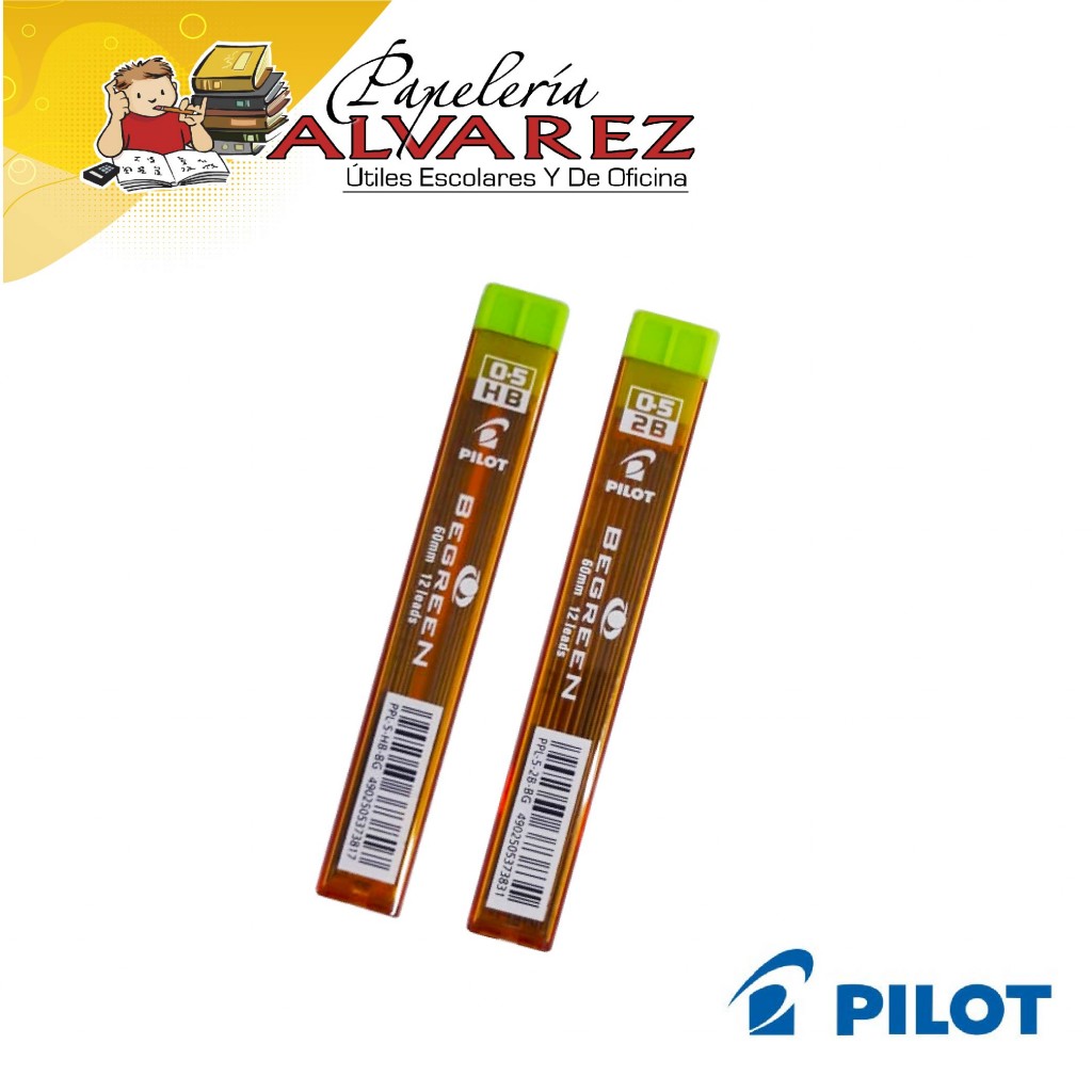 MINAS PILOT 0.5 2B/HB BE GREEN