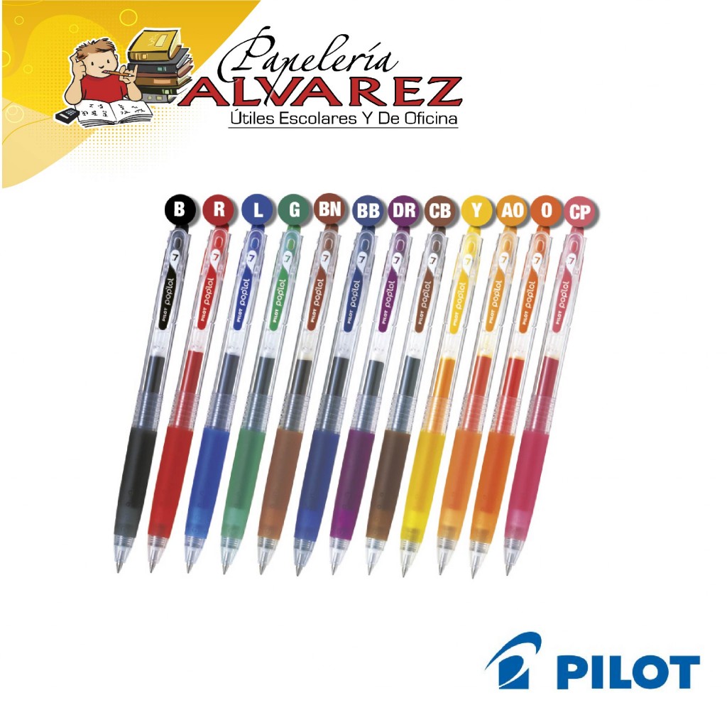 LAPICERO PILOT RETRACTIL 0.7 POP LOL