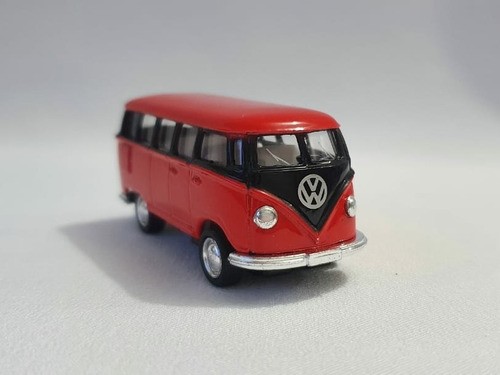 CARRO DE COLECCION VOLSKSWAGEN MICRO BUS ROJO