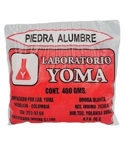 PIEDRA ALUMBRE LIBRA X 400 GR