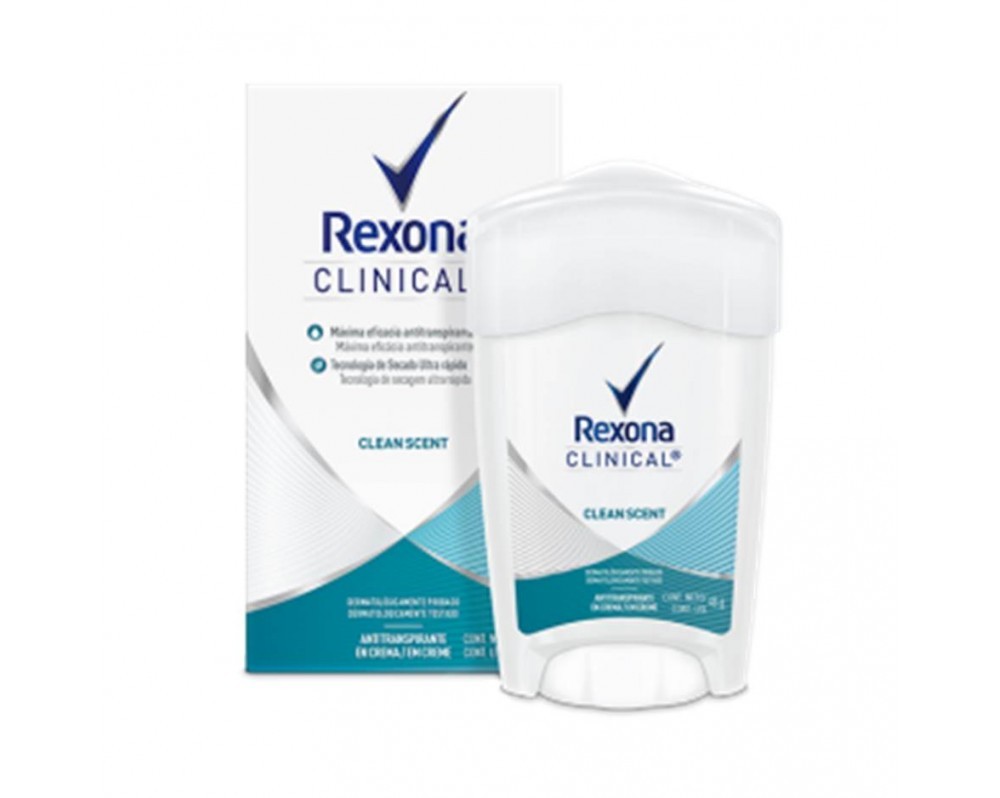 REXONA CLINIC WOMEN CLEAN SCENT X 48 GR