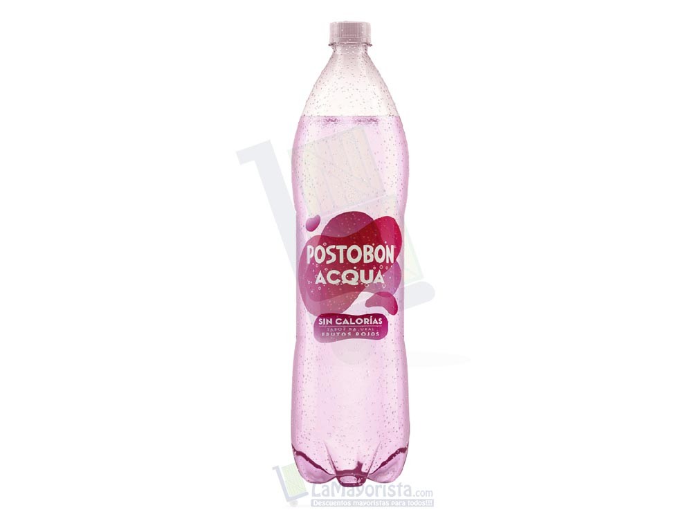 Gaseosa Postobon Acqua Frutos Rojos Pet x 1.5L Paca X 12