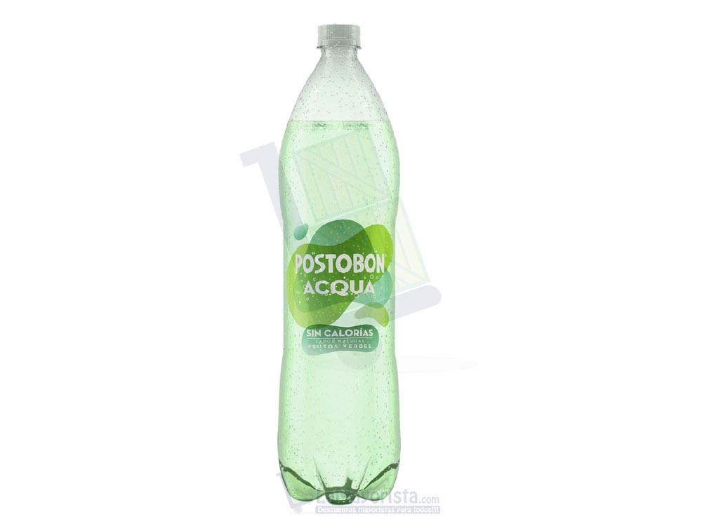 Gaseosa Postobon Acqua Frutos Verdes Pet x 1.5L Paca X 12