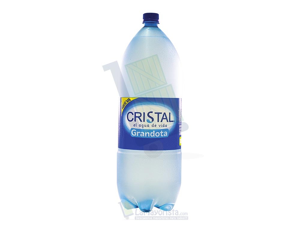 Agua Cristal Pet x 3.125L Paca X 6