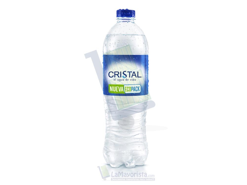 Agua Cristal Pet x 600 ml Paca X 24